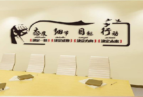 益阳企业文化墙主要展示什么？