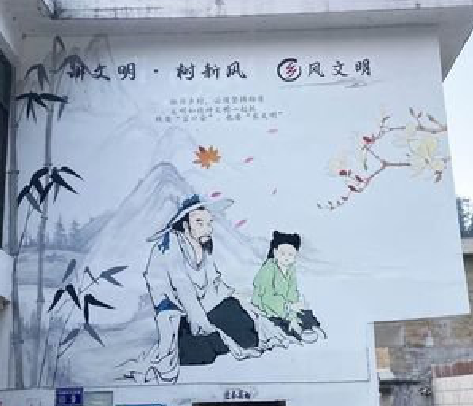 益阳分享几个墙绘保养知识。