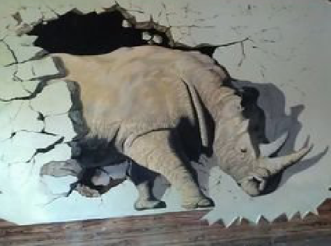 益阳在墙绘中，如何绘制3D效果？