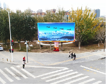 益阳户外大屏广告投放要点。