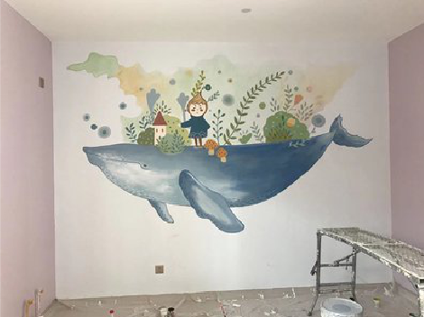 益阳手绘墙的特点及优势。