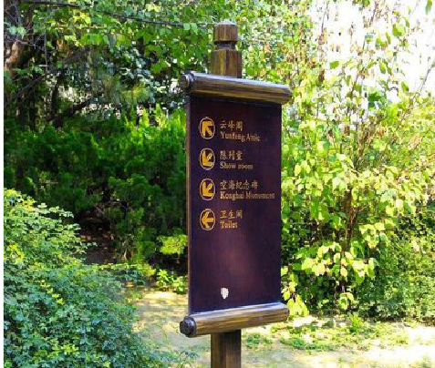 益阳标识牌与环境之间有什么关系？