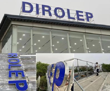 益阳楼顶发光字安装的注意事项。